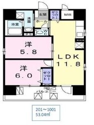 モン　エール　西日暮里の物件間取画像